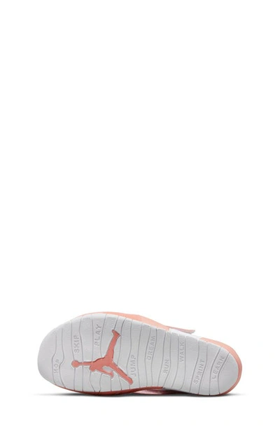 Shop Nike Jordan Flare Sandal In Light Madder Root/ Black-white