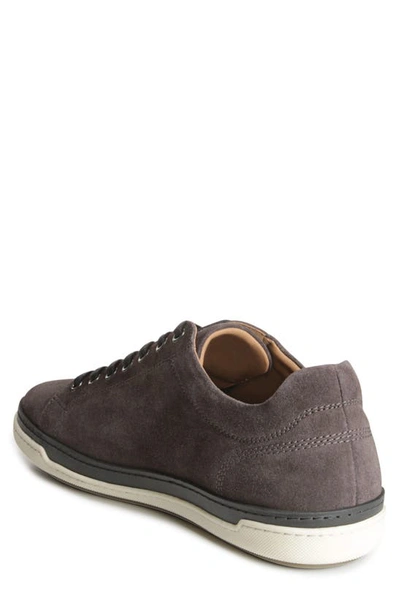 Shop Allen Edmonds Porter Sneaker In Grey Suede