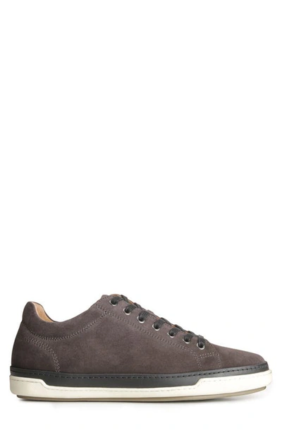 Shop Allen Edmonds Porter Sneaker In Grey Suede