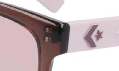 Converse Force 56mm Sunglasses In Crystal Violet Ore