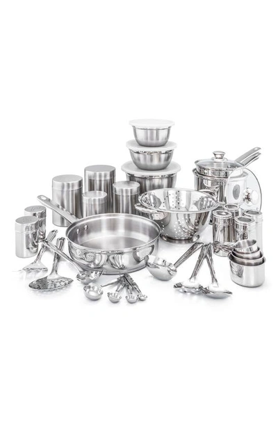 Shop Odi Housewares 36-piece Cookware Set In Stainless Steel