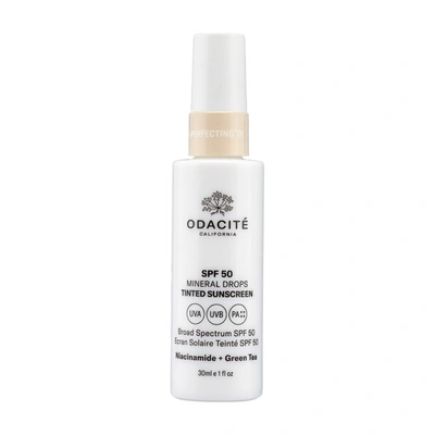 Shop Odacite Flex-perfecting Mineral Drops Tinted Sunscreen Spf 50 In 01 Fair