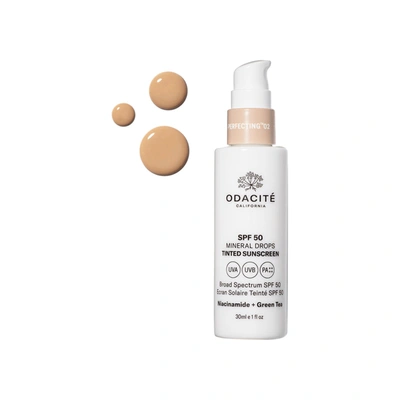 Odacite Flex-perfecting Mineral Drops Tinted Sunscreen Spf 50 In 02 Light-medium