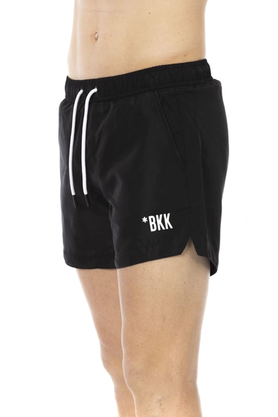 Shop Bikkembergs Black Polyester Men's Swimwear