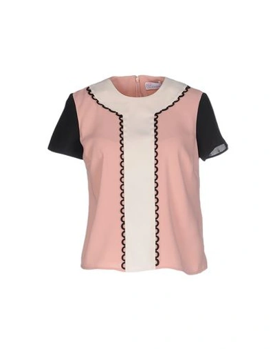Red Valentino Blouse In Skin Color
