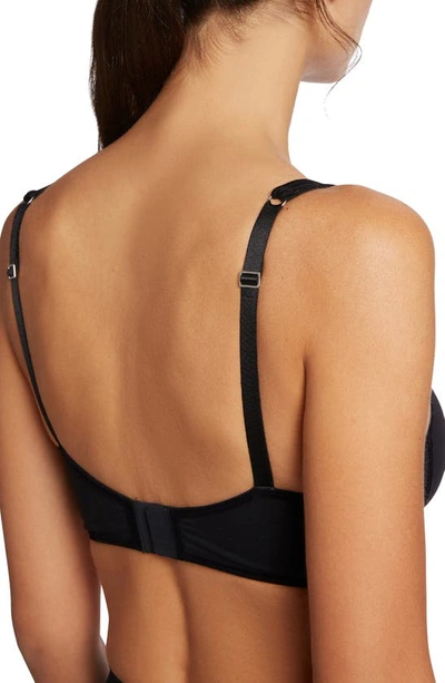 Wolford 3w Cup Wireless Bra In Black