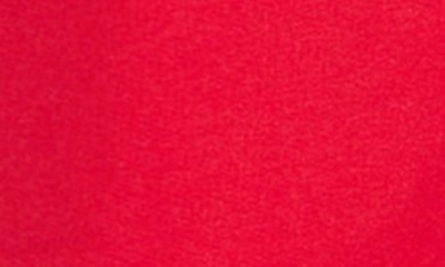 Shop Armani Exchange Bermuda Sweat Shorts In Lipstick Red