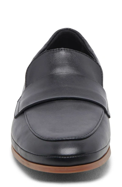 Shop Blondo Betsan Waterproof Loafer In Black Leather