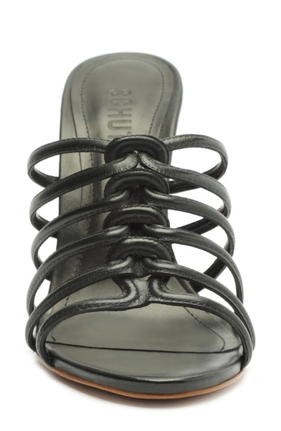 Shop Schutz Octavia Wedge Sandal In Black
