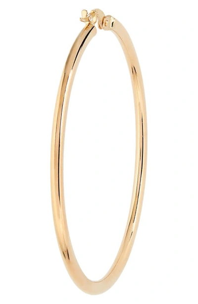 Roberto Coin Medium 18k Yellow Gold Hoop Earrings In Yellow