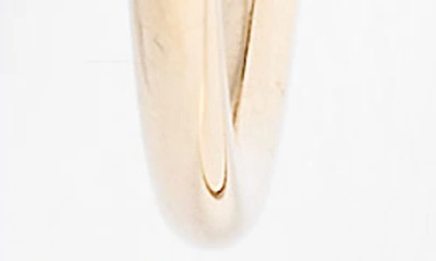 Roberto Coin Medium 18k Yellow Gold Hoop Earrings In Yellow