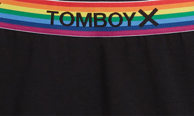 Tomboyx Leakproof Moderate Absorbency 9-inch Boxer Briefs In Sugar Violet