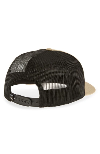 Quiksilver Omnipotent Baseball Cap In Olive Gray