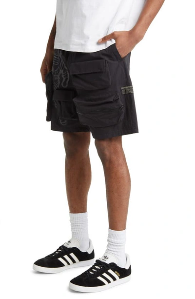 Shop Billionaire Boys Club Terra Cargo Shorts In Black
