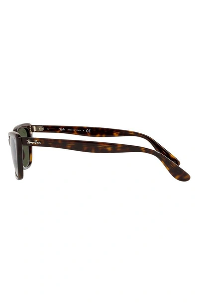 Shop Ray Ban Ray-ban Lady Burbank 55mm Cat Eye Sunglasses In Havana