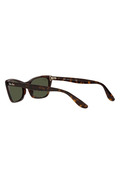 Ray Ban Ray-ban Lady Burbank 55mm Cat Eye Sunglasses In Havana