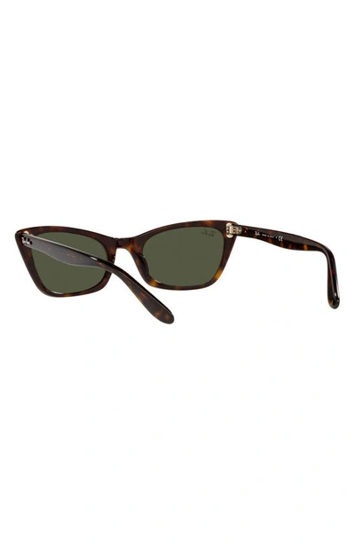 Ray Ban Ray-ban Lady Burbank 55mm Cat Eye Sunglasses In Havana