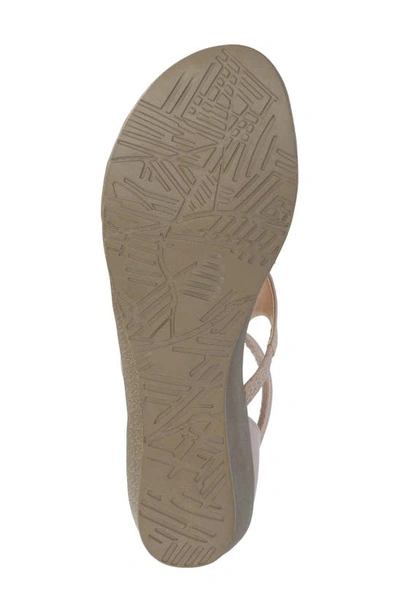 Journee Collection Journee Trayle Wedge Sandal In Taupe
