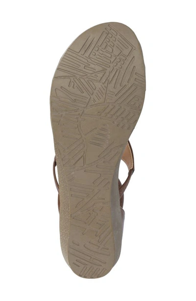 Journee Collection Journee Trayle Wedge Sandal In Brown
