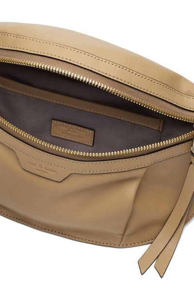 Shop Rag & Bone Commuter Leather Belt Bag In Dune