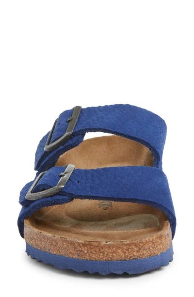Shop Birkenstock Arizona Desert Slide Sandal In Blue