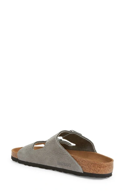 Shop Birkenstock Arizona Desert Slide Sandal In Gray