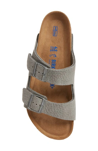 Shop Birkenstock Arizona Desert Slide Sandal In Gray