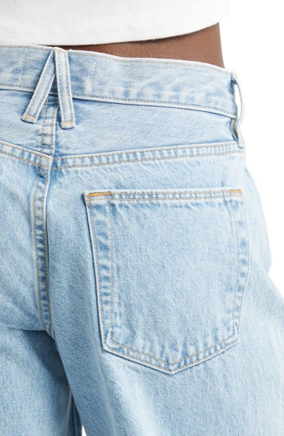 Slvrlake Mica Low-rise Wide-leg Organic Jeans In Clear Skies
