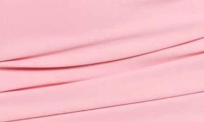 Shop Cinq À Sept Christa Ruffle Asymmetric Dress In Flamingo