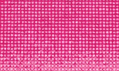 Nina Crystal Frame Clutch In Ultra Pink