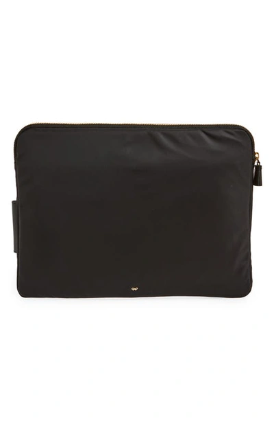Shop Anya Hindmarch Technology Recycled Nylon Case In Black