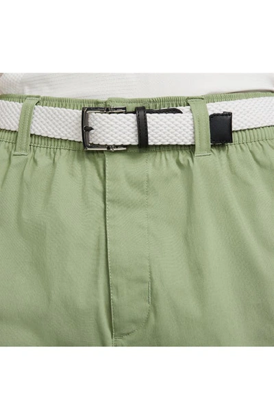 Shop Nike Unscripted Golf Shorts In Oil Green/ Oil Green