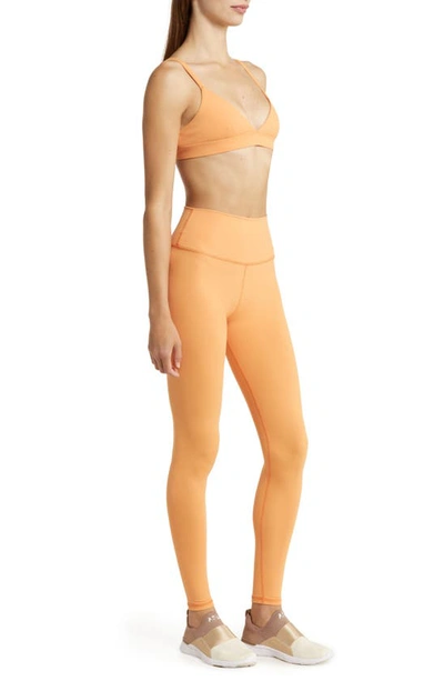 Shop Solely Fit Freedom Leggings In Apricot