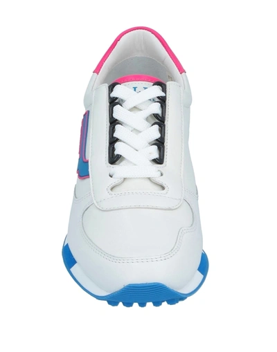 Shop Bally Gavinia-m Women's 6226128 White Sneakers In Multi