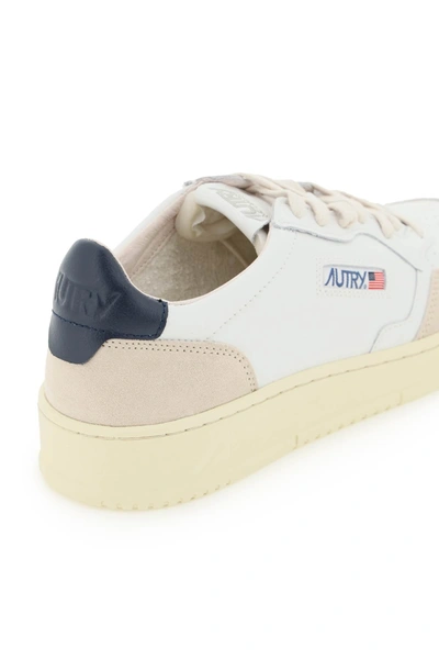 Shop Autry Leather Medalist Low Sneakers