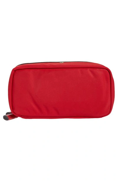 Shop Anya Hindmarch Make-up Recycled Nylon Cosmetics Zip Pouch In Red