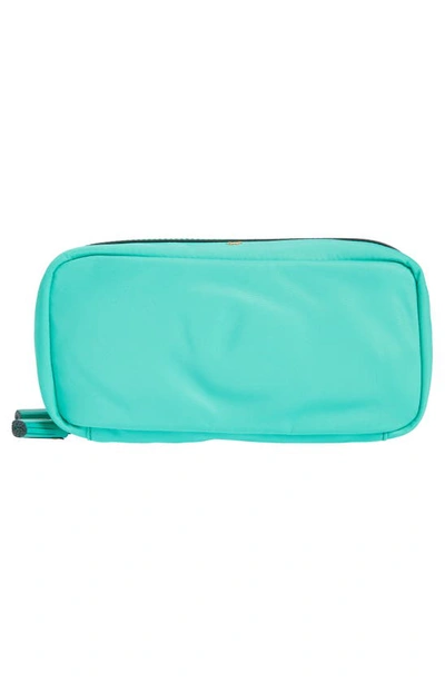 Shop Anya Hindmarch Make-up Recycled Nylon Cosmetics Zip Pouch In Arsenic