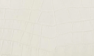 Shop Alexander Mcqueen Mini Ombré Leather Satchel In Ivory/ Grey