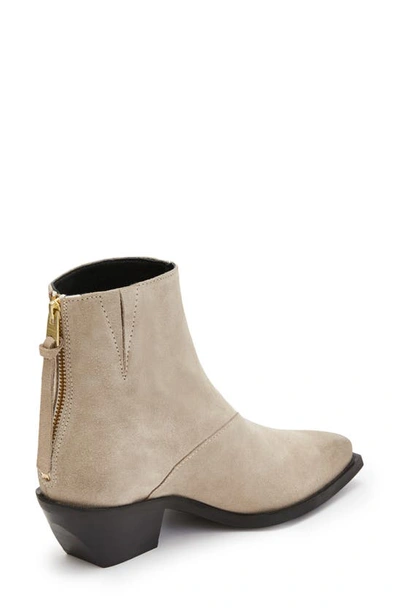 Allsaints Lenora Bootie In Stone White