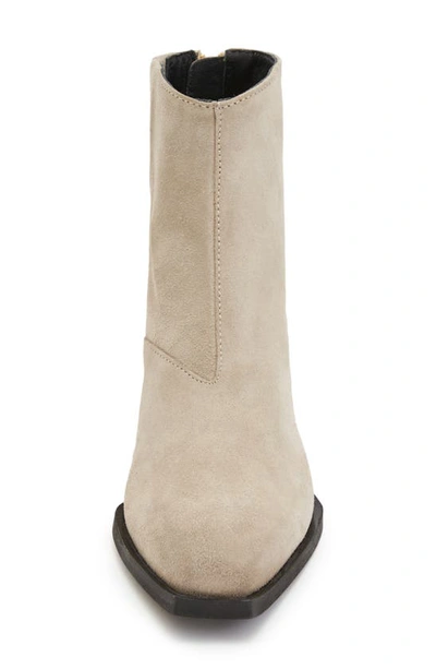 Allsaints Lenora Bootie In Stone White