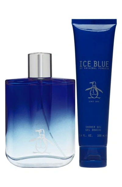 Shop Original Penguin Ice Blue Eau De Toilette Spray & Shower Gel