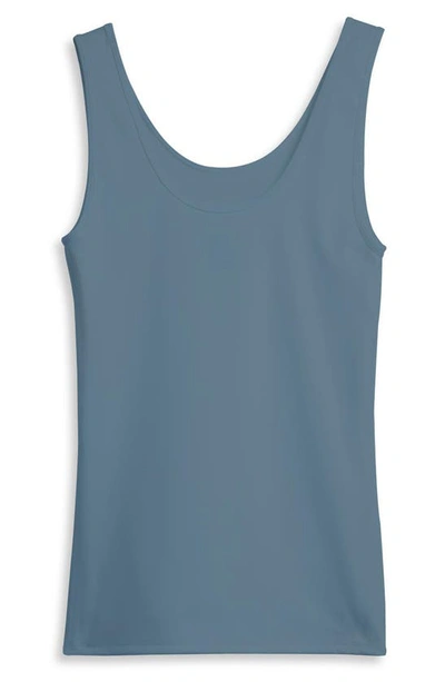 Shop Tomboyx Compression Tank In Blue Stone