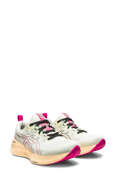Shop Asics Gel-cumulus® 25 Running Shoe In Whisper Green/ Pink Rave