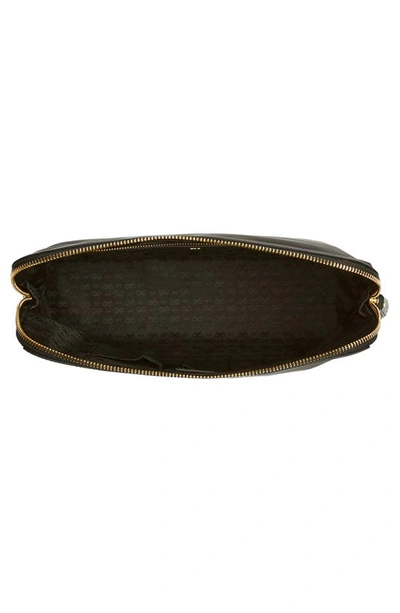 Shop Anya Hindmarch Lotions & Potions Recycled Nylon Zip Pouch In Black