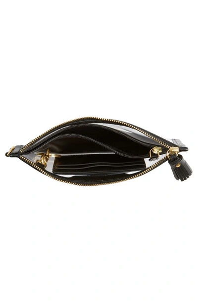 Shop Anya Hindmarch Everything Recycled Tpu Lanyard Pouch In Clear/ Black
