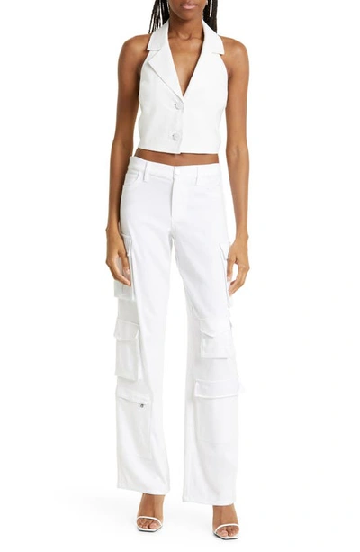 Shop Alice And Olivia Luis Cargo Pants In White