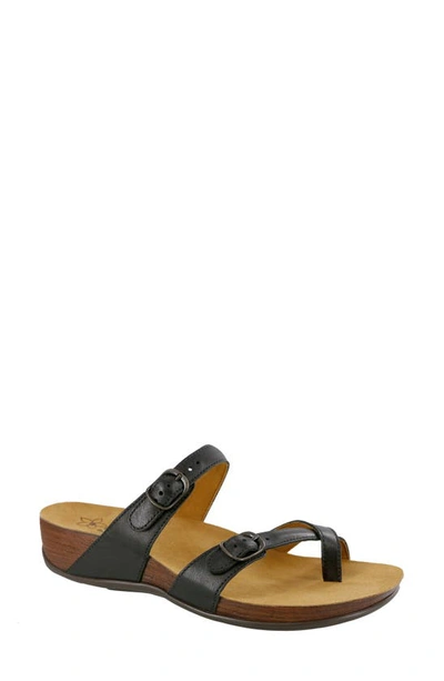 Shop Sas Shelly Sandal In Black