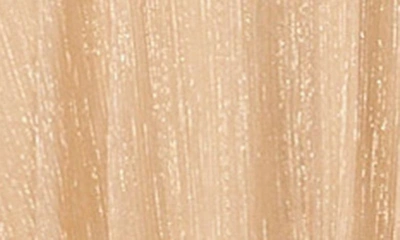 Chaus Metallic Flutter Sleeve Maxi Dress In Gold