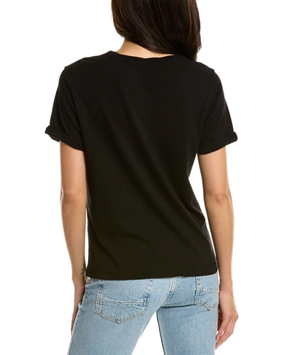 Shop Michael Stars Sloan T-shirt In Black