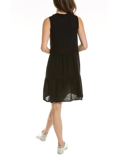 Shop Michael Stars Daisy Mini Dress In Black